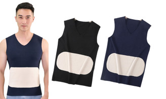 2310  NEW  2 Pieces  Men With Both Sides With Velvet Without Marks And Warm Vests   7651