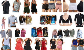 2310  NEW  5pcs clothing blind box  7653  GB