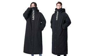 2311NEW-Windshield-lined Fleece Longline Puffer Jacket for winter warmth 6937