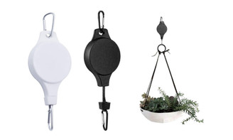 2402 NEW 2PC Horticultural Hook, Scalable Lifting Basket, Bird Cage, Flower Pot Hook, Creative Home Hanging Tool 8364LA