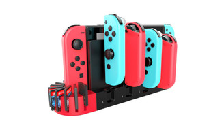 2403 Switch controller for seat charging, game card storage, seat charging charger 8390