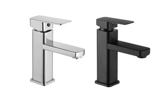 2405 NEW Square weighted faucet, basin faucet, hot and cold household bathroom, bathroom counter, basin, sink, bathroom faucet 8462