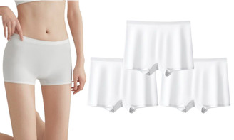 2406 NEW 3PC women's disposable postpartum pure cotton flat angle white underwear 8499LA