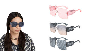 2406 NEW Borderless round face fashionable UV resistant sunglasses  8633LA