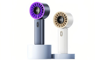 NEW  2406  Mini Handheld Electric Fan Portable USB Turbine Fan 8526