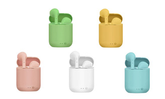 2406 NEW Two Ear Sports Wireless Bluetooth Earphones 8653