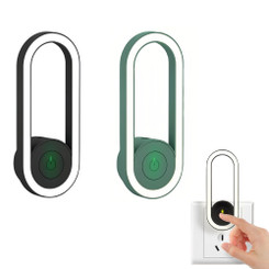2407 NEW Indoor plug-in intelligent variable frequency physical ultrasonic mosquito repellent small night light  8908