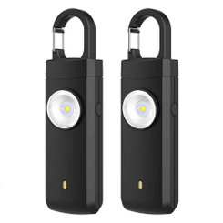 2408NEW-High-Decibel Rechargeable Anti-Wolf Alarm - 2pcs 8728