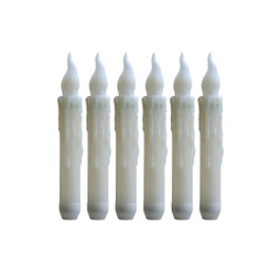 2408 NEW 6PC-LED Teardrop Electronic Candle Light Halloween Christmas Decoration 8827