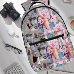 NEW  2408  Taylor Swift Element Taylor Swift Primary  Secondary School Students School Bag Oxford Cloth  8541