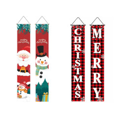 2411 New 2 pairs holiday party decoration Christmas couplets 8995