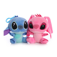 2412 New 2PC Stitch Bag Pendant Keychain 9101