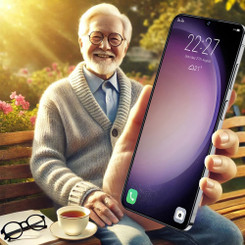 NEW  2503 Lovii S24 Ultra  4G Network 4+64G Large Screen Elderly Mobile Phone Large Screen Ultra-Long Battery Life  9067