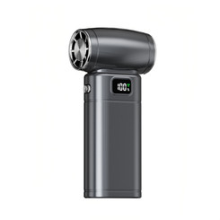 NEW  2503 Portable Hand Fan  LED Display Computer Air Duster for Outdoor/PC/Keyboard  9068