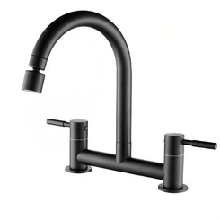 NEW  2504  Stainless steel rotary hot and cold water faucet  9315