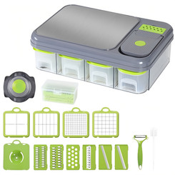 NEW  2503  Multifunctional Chopping Board Vegetable Cutter Fruit Cutter Dice Cutter    9090