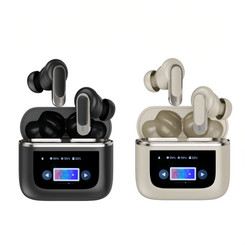NEW  2505 V8 Color Screen Touch Earphones In-Ear Wireless Bluetooth Earphones Smart Screen ANC Noise Reduction 9630