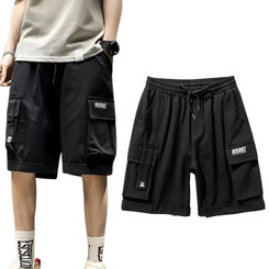NEW  2505 Men's Summer Thin Loose Outerwear Workwear Five-Point Casual Shorts 9631