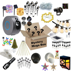 NEW  2506 Outdoor Home Solar Led Mystery Box 9653