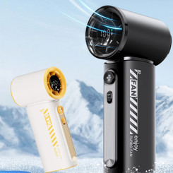 NEW  2506  Convenient Handheld Turbocharged Electric Fan Desktop Handheld Dual-Purpose Small Air Conditioner  9656