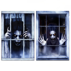NEW  2507 Halloween horror window wall stickers 9518