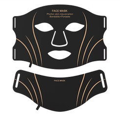 NEW  2507 LED Colorful Photon Facial Rejuvenation Beauty Mask 9534