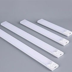NEW 2508 Three-level LED charging smart human body sensing cabinet long strip light 9383