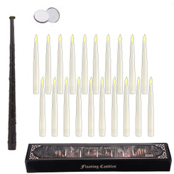 NEW 2509 Christmas LED Candle Decor - 20-Light Smoke Free & Safe, Festive Holiday Ornament for Home/Party/Tabletop 9575