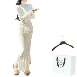 NEW  2510 ELLA Women's Knit Mermaid Dress  The Perfect Gift  Panelled Bodycon Style 9918
