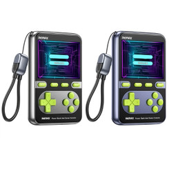 NEW 2510 10000mAh Portable Charger With Built-in Cable, Game Console 2-In-1 Fast Charging Portable Charger, Game Handheld 9577