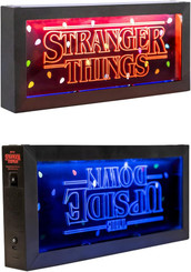 Grupo Erik Battery Lamp - Stranger Things Merchandise | Mood Light Red & Blue, Gaming Light, Desk Lamp Table | Stranger Things Gifts, Cool Room Decor, Halloween Lights