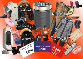 NEW 2511 Winter Heating And Warming Mystery Box-RITOSTA, Dreo, Gaiatop, WenVen and More!