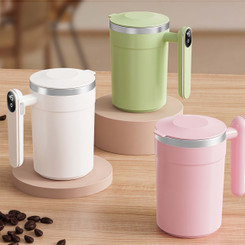 NEW 2602 Creative Temperature Display Coffee Mug, Smart Digital Temp Coffee Cup J042