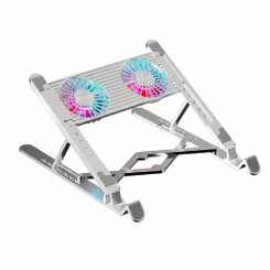 NEW 2602 Adjustable Laptop Cooling Stand with Dual Fans  9992