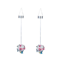 NEW 2603 Solar Butterfly Hanging Light Ball for Outdoor Garden  Y001