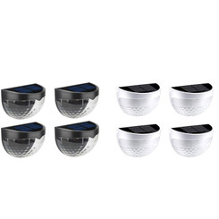 NEW 2603  Solar Fence Lights Outdoor Waterproof LED Wall Lights for Garden Yard Patio  Y022