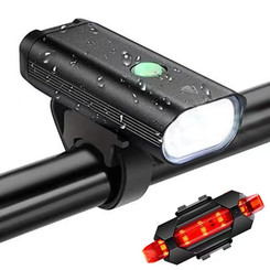 NEW 2603 USB Rechargeable LED Bicycle Front Light Waterproof Bike LightY018