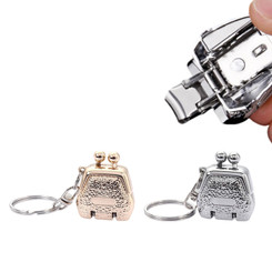 NEW 2603 Mini Nail Clipper Keychain Stainless Steel Portable Tool Y042