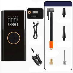 New 2603 Portable Car Tyre Inflator Digital Air Compressor USB Rechargeable J068
