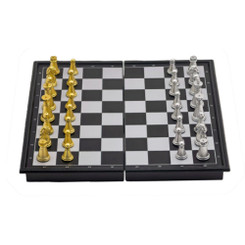 NEW 2604 Magnetic Folding Chess Set - 20cm Portable Travel Board Game J085
