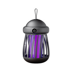 NEW 2604  USB Rechargeable Electric Mosquito Killer Lamp 2-in-1 Bug Zapper & Night Light for Indoor Outdoor Use Y072