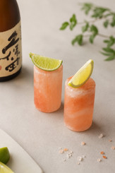 Premium Himalayan Pink Salt Shot Glasses Set of 2
