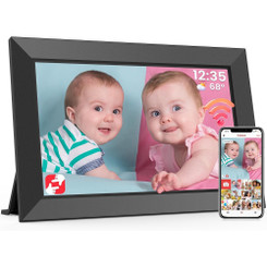 NEW 2605 10.1 Inch Frameo WiFi Digital Photo Frame IPS Touch Screen Auto Rotate Wall Mount B132