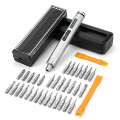 NEW 2605 Rechargeable Precision Electric Screwdriver Set 41pcs Multi Bits Pen Type Cordless Screwdriver for DIY Repair Furniture Assembly J125