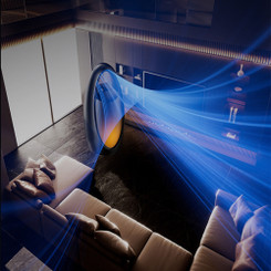 NEW 2605 Latto Home Bladeless Humidifying Desk Fan with Ambient Light Quiet USB Floor Fan for Home Office B171