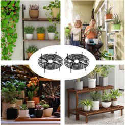 NEW 2606 2 Pack Plant Protection Cover & Pot Guard Grille – Protect Plants from Birds, Squirrels & Pets B193