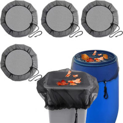 NEW 2606 Adjustable Rain Water Butt Net Cover – Leaf & Mosquito Filter B197