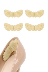 Butterfly Heel Grip Pads, Anti-Slip Shoe Cushions（4pcs） 6794