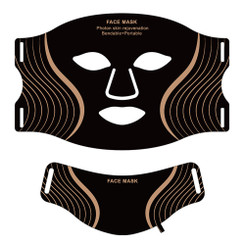 NEW 2607 LED Photon Facial Mask – 7 Colour Light Therapy Skin Care Device B216