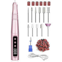 NEW 2607  Rechargeable Electric Nail Drill with LCD Display Y183